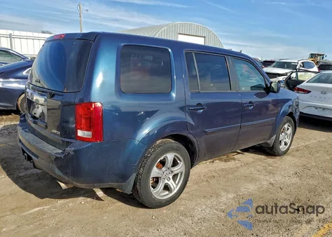2012 Honda Pilot Exl z USA, uszkodzony, nr VIN 5FNYF4H52CB038344